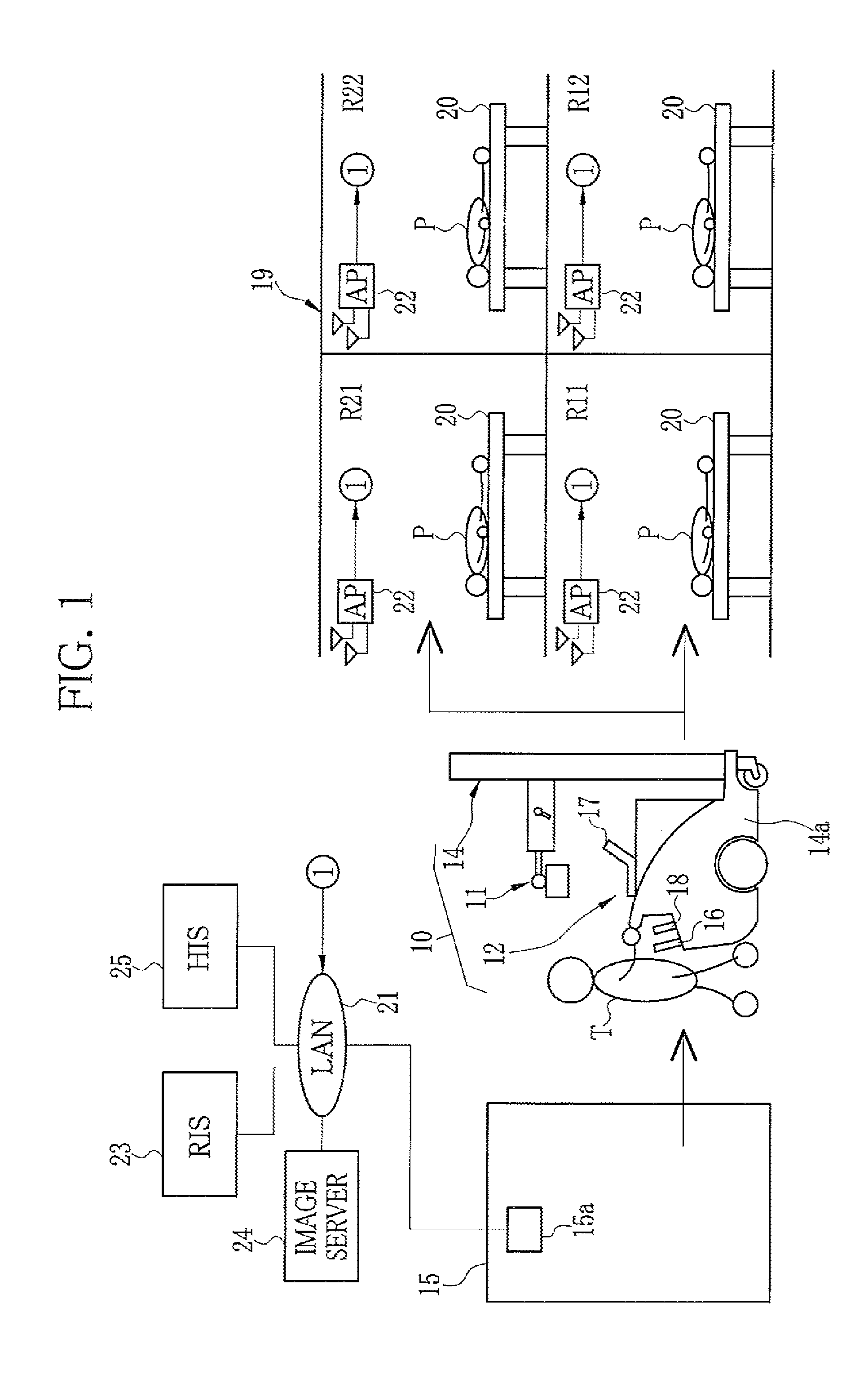 Portable radiation imaging apparatus and portable radiation imaging system