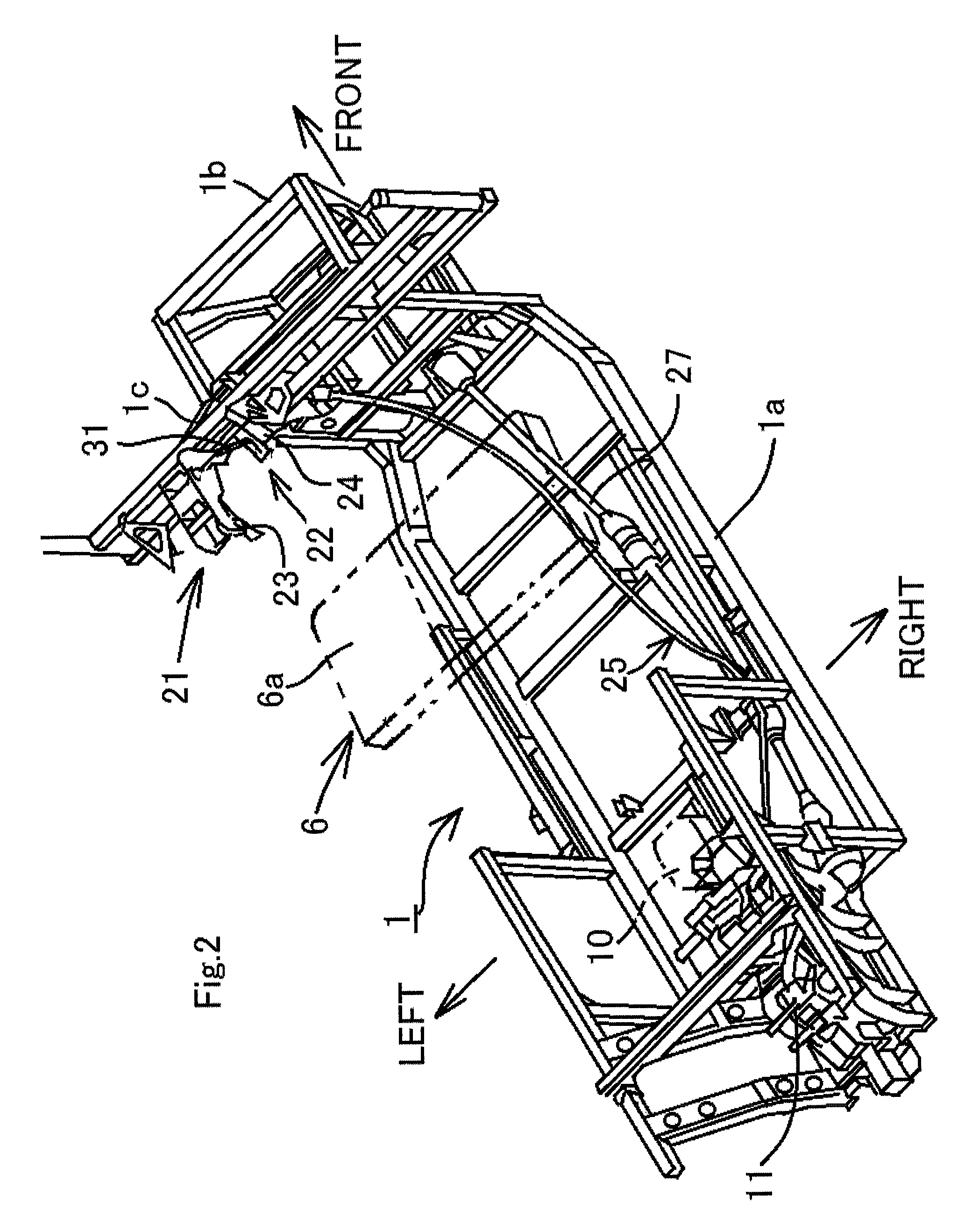 Speed change apparatus of vehicle