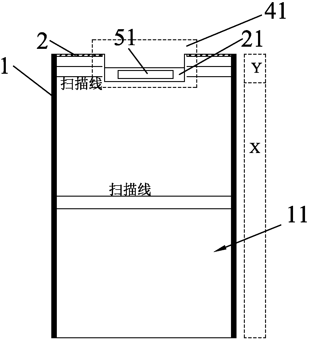 Profiled screen panel