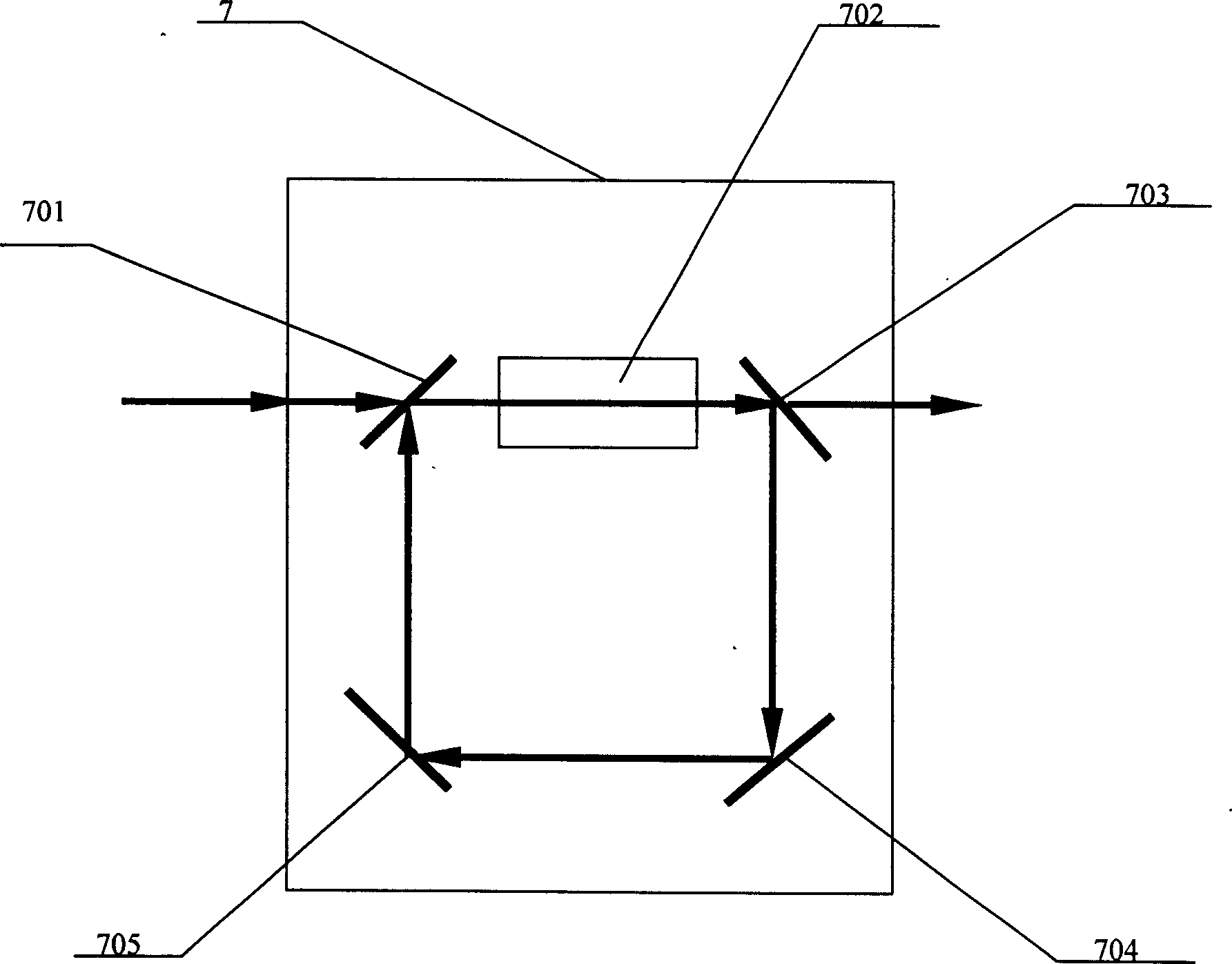 Stark chatter optical bistable high speed switch device