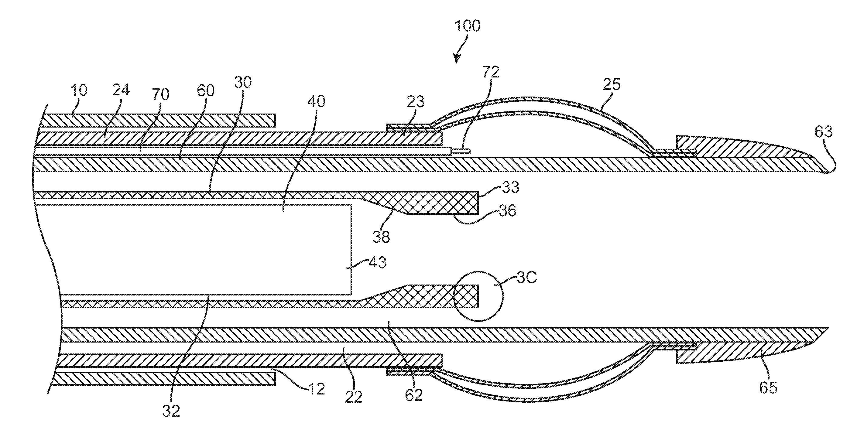 Apparatus and methods for retracting a catheter balloon