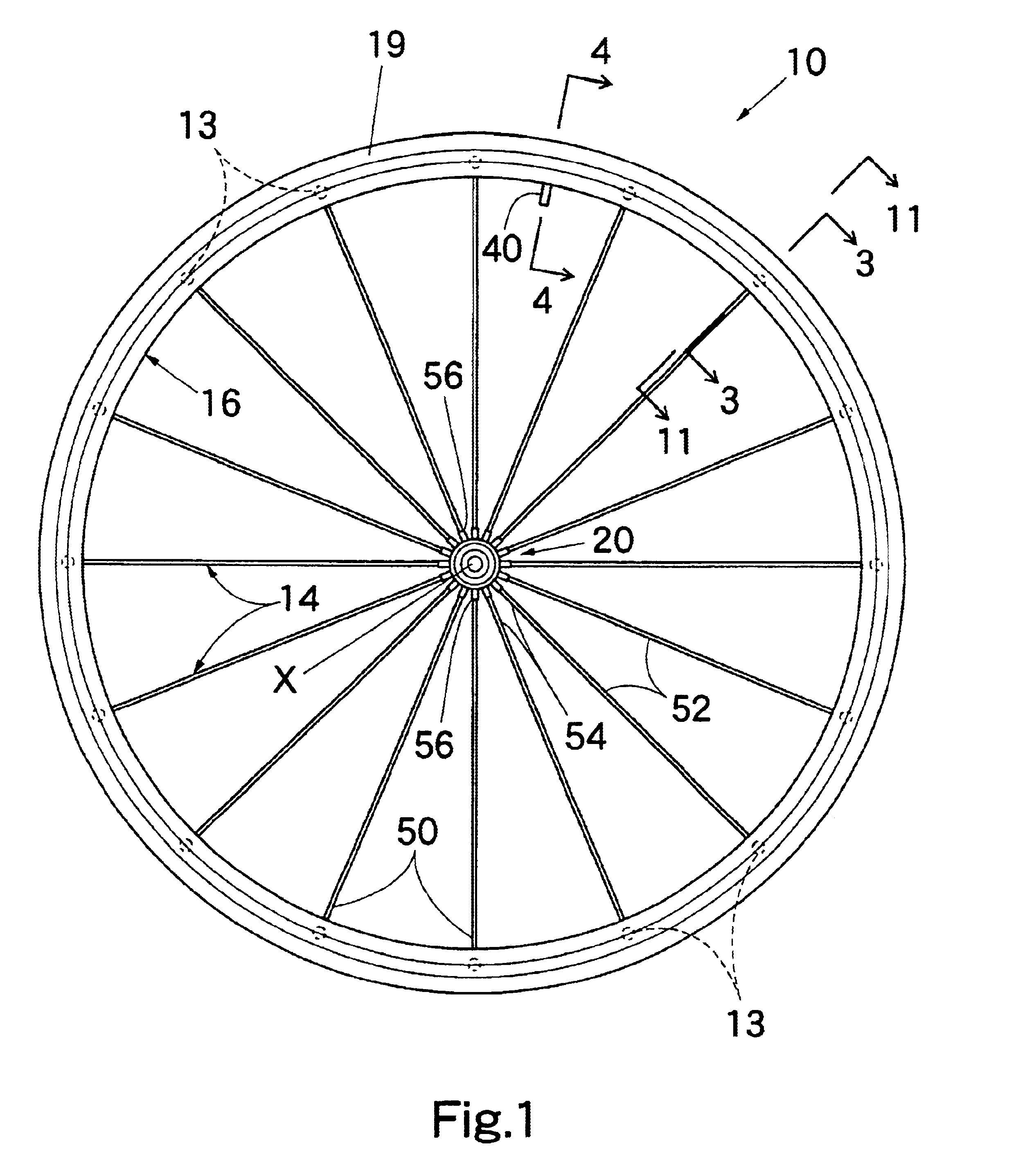 Bicycle wheel