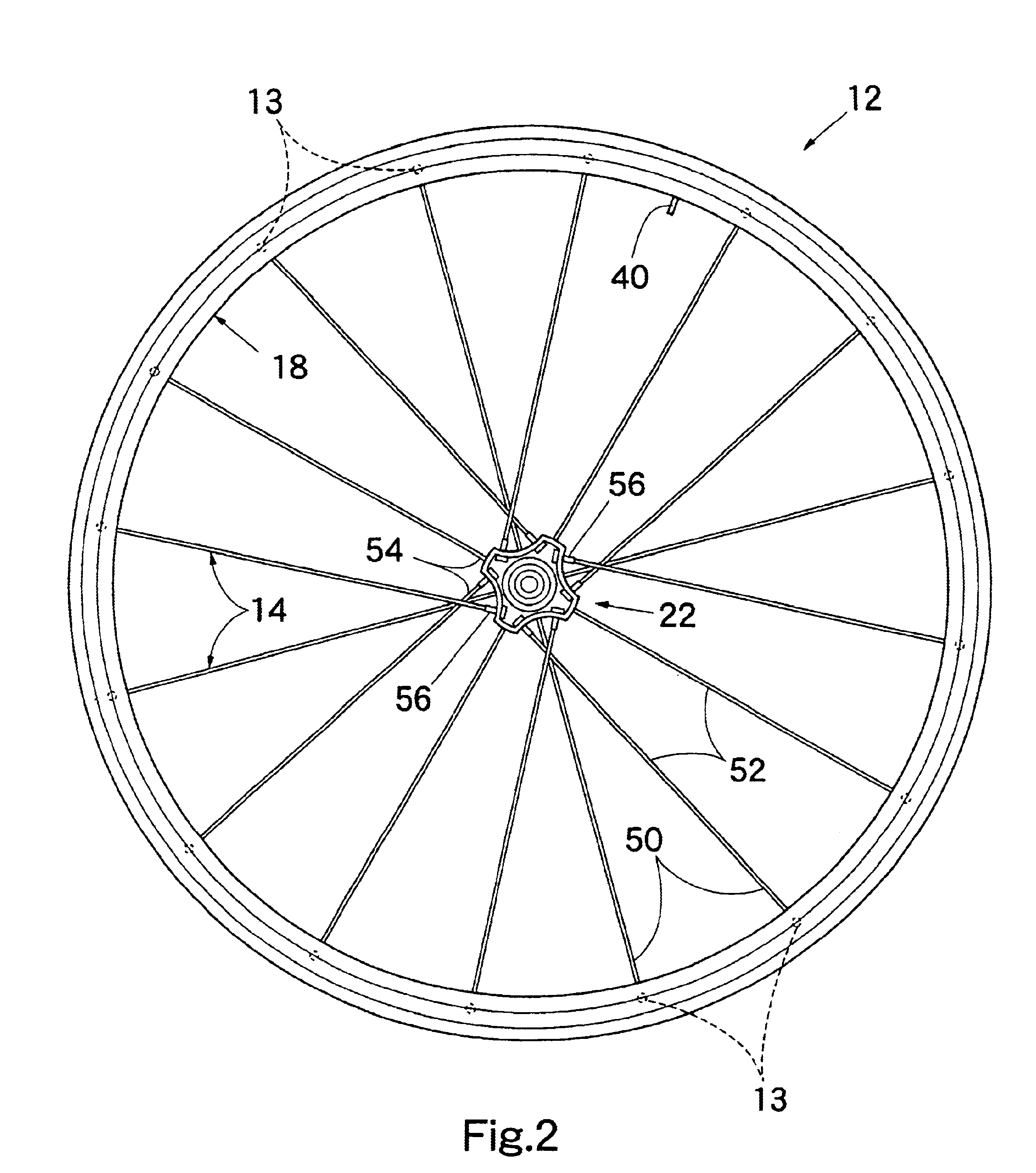 Bicycle wheel