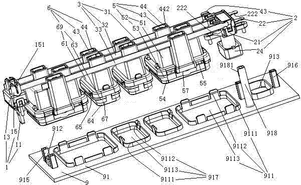 Explicit modularized socket