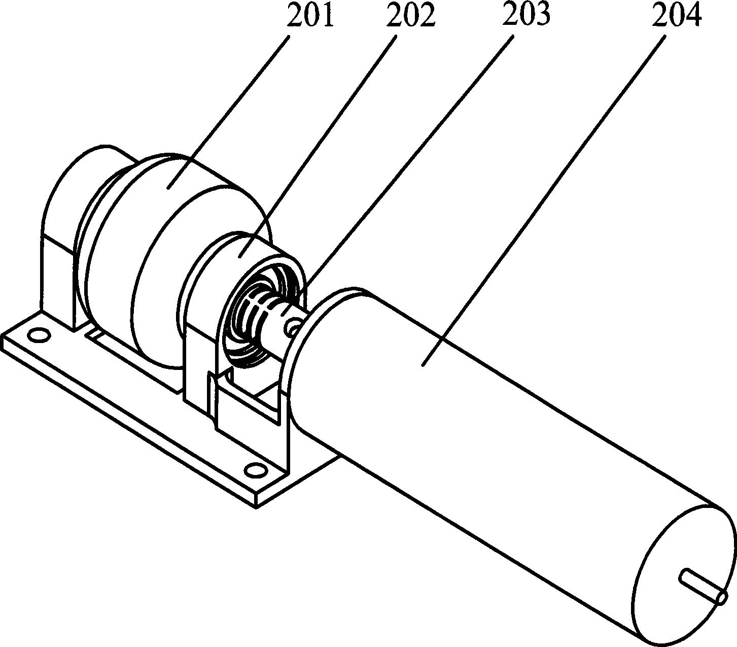 Computer moving support bracket