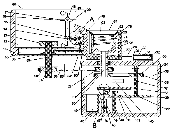 Automatic vegetable dehydrating device