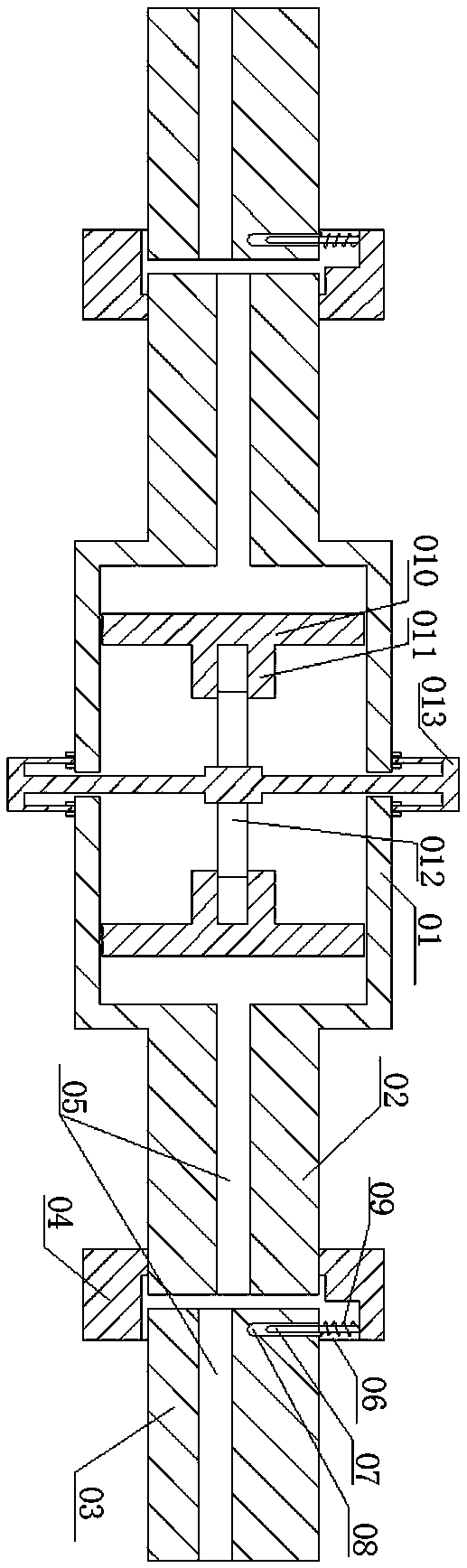 Power distribution network device broken wire connector