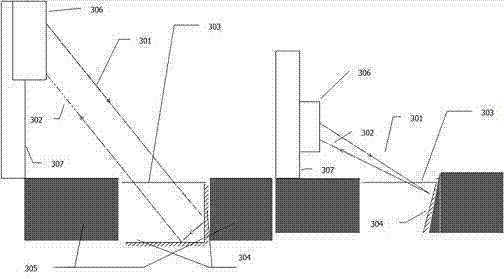 Detection and discrimination system for exhaust gas emission of vehicles based on intelligent lamp network