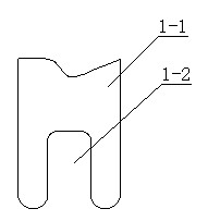 Superconducting probe with bracket