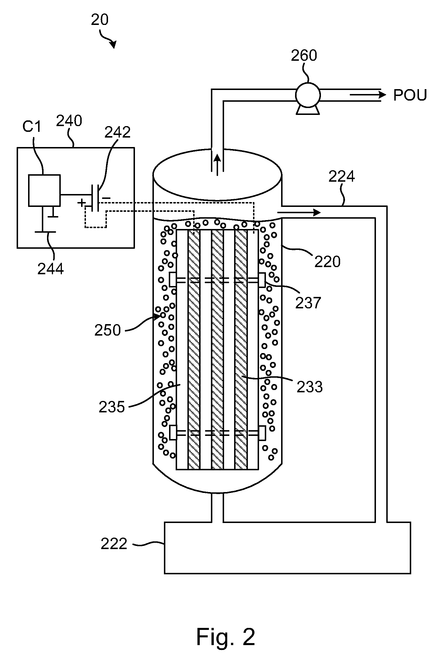 Method for treating waste waters