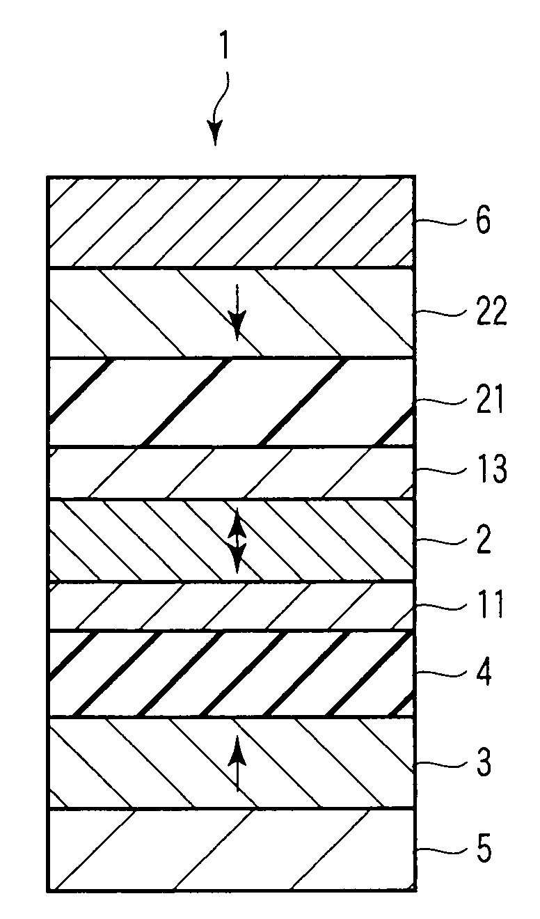 Magnetoresistance effect element and magnetoresistive random access memory using the same