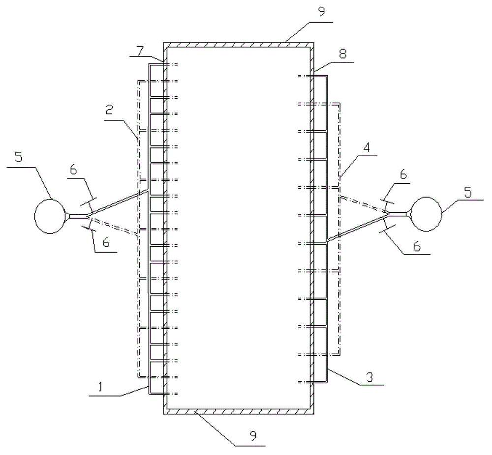 A Secondary Air Arrangement Device for Garbage Incinerator