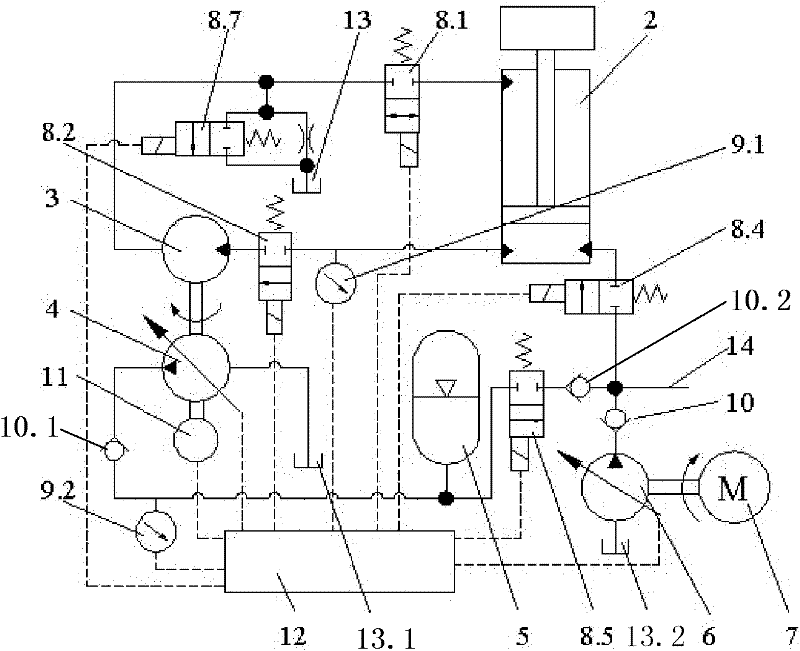 Excavator energy-recuperation system