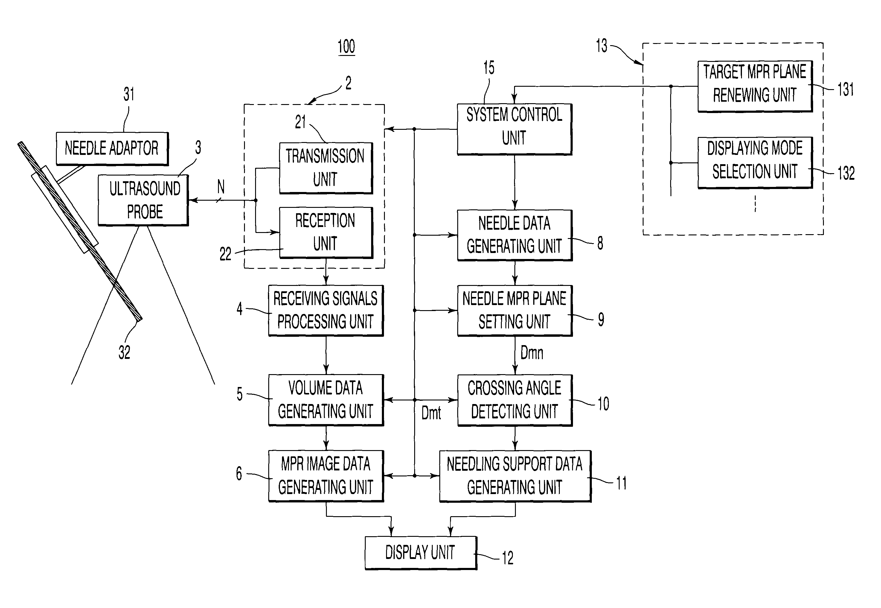 Ultrasound diagnosis apparatus and a centesis supporting method