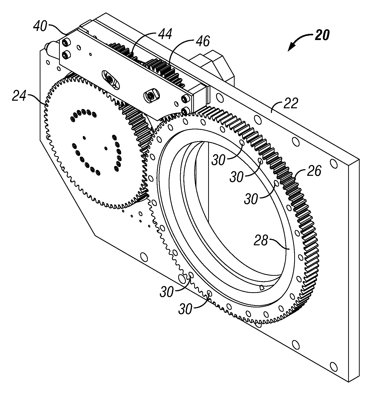 Zero backlash preload gears