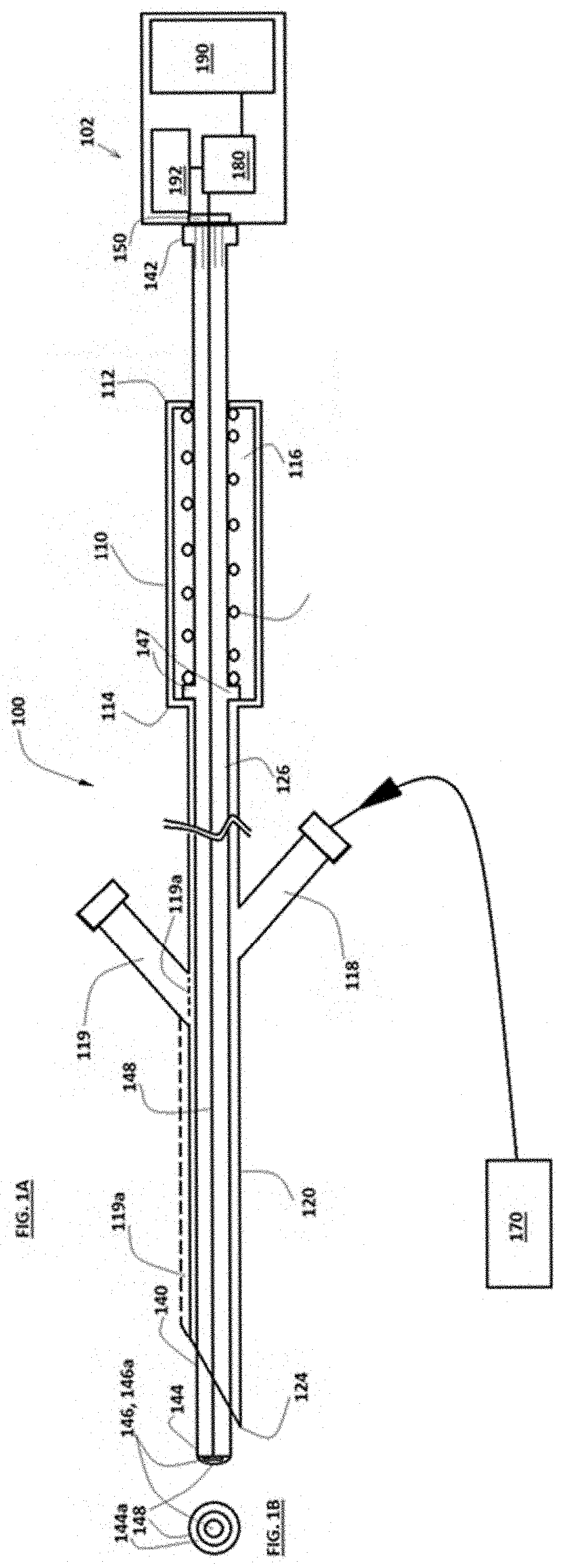 Veress-type needles with illuminated guidance and safety features