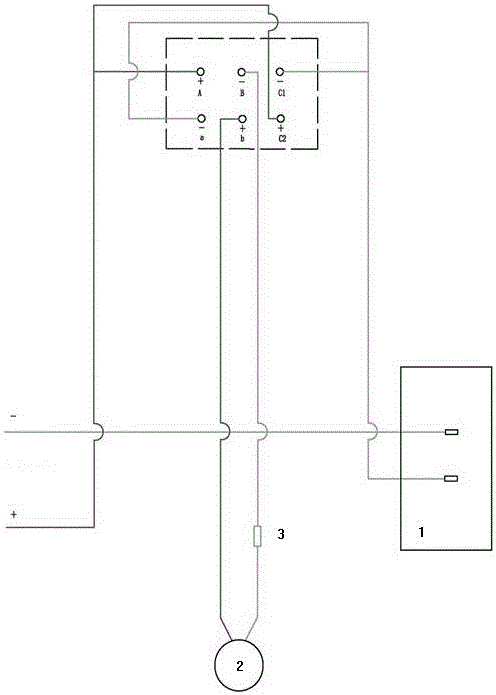 Excitation slip ring bus-bar system and excitation system slip ring polarity adjusting method