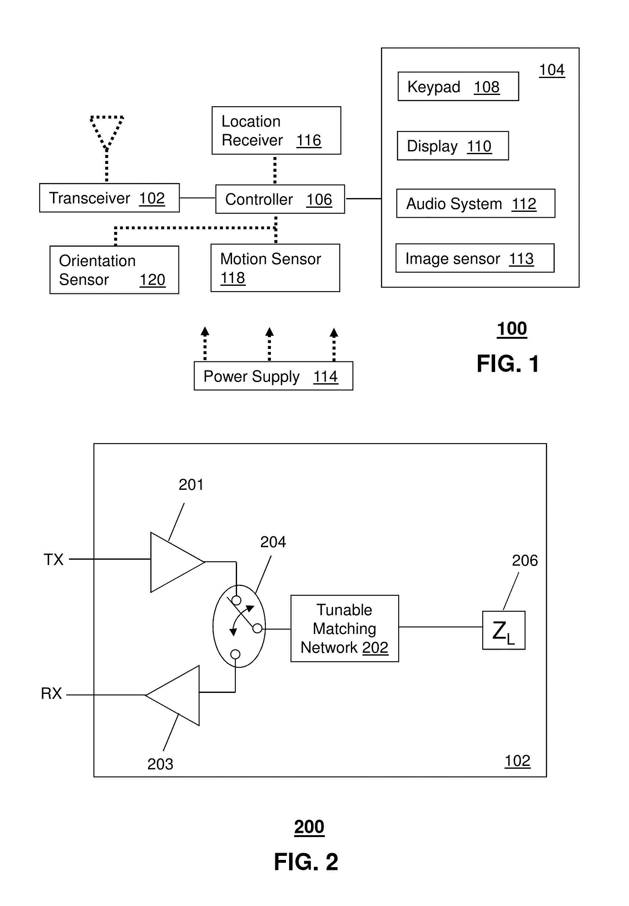 Method and apparatus for beam forming and antenna tuning in a communication device