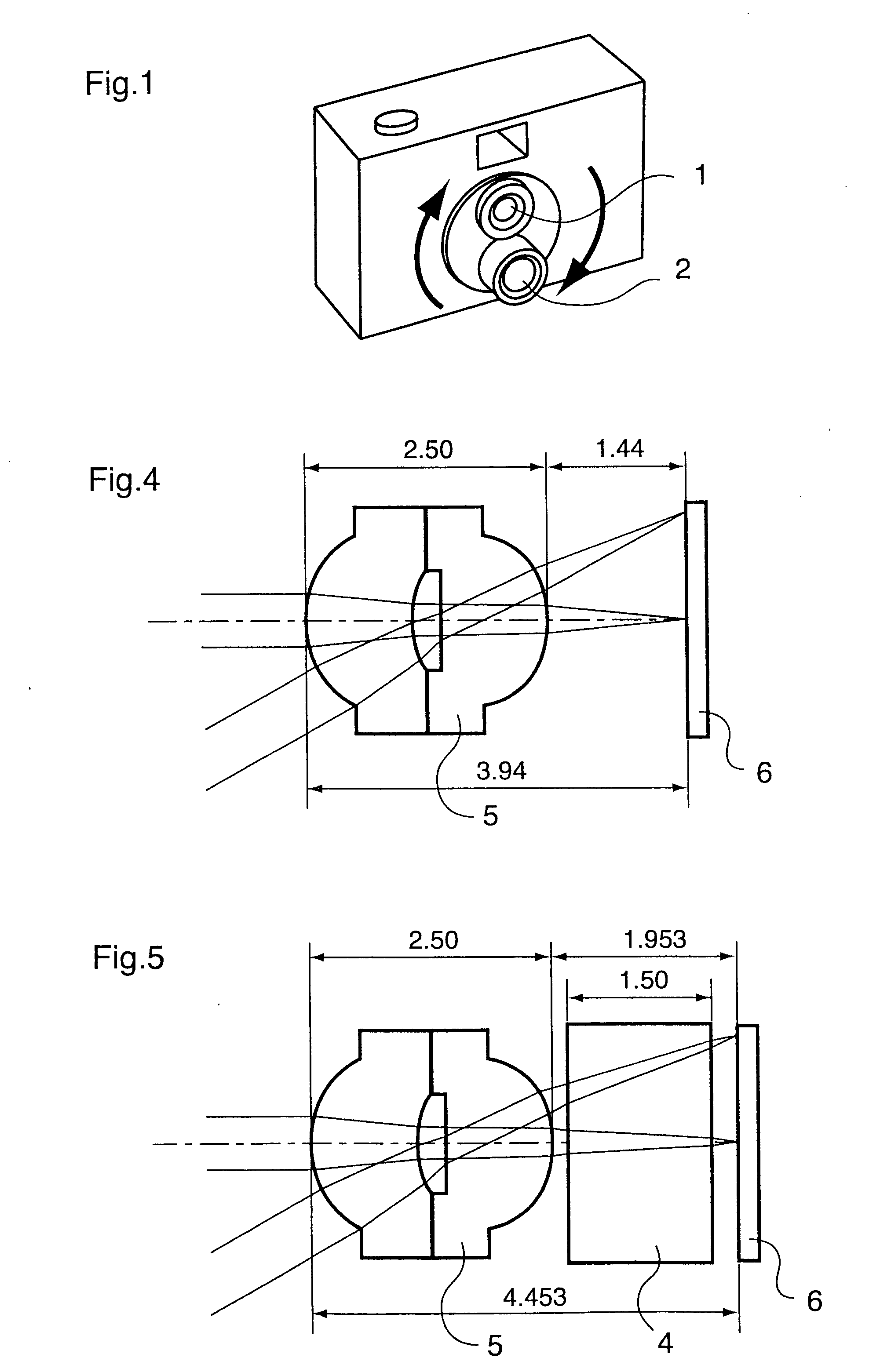 Lens turret with back focal length adjustment