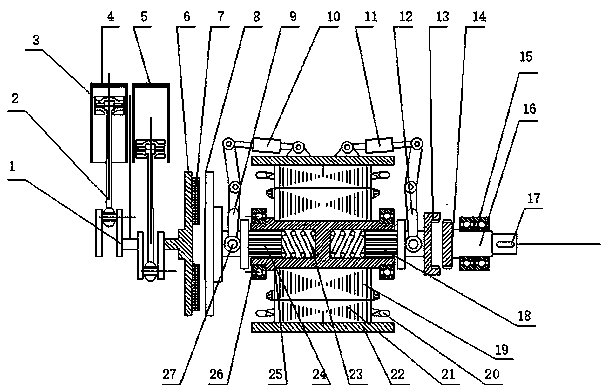 Fully-automatic integrated hybrid power assembly