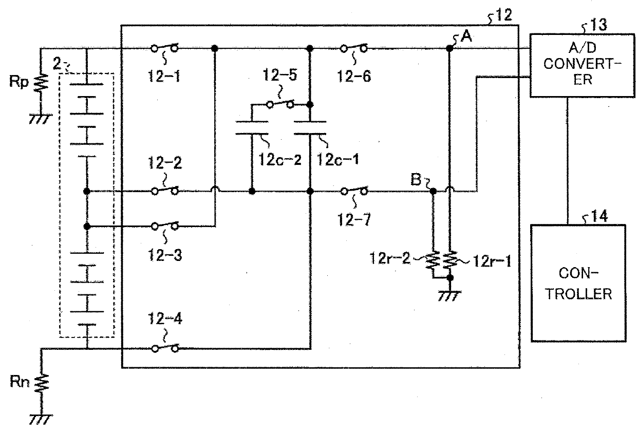 Insulation problem detection apparatus