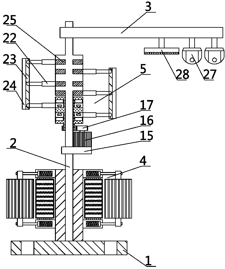 Electronic information screen based on infrared ray control