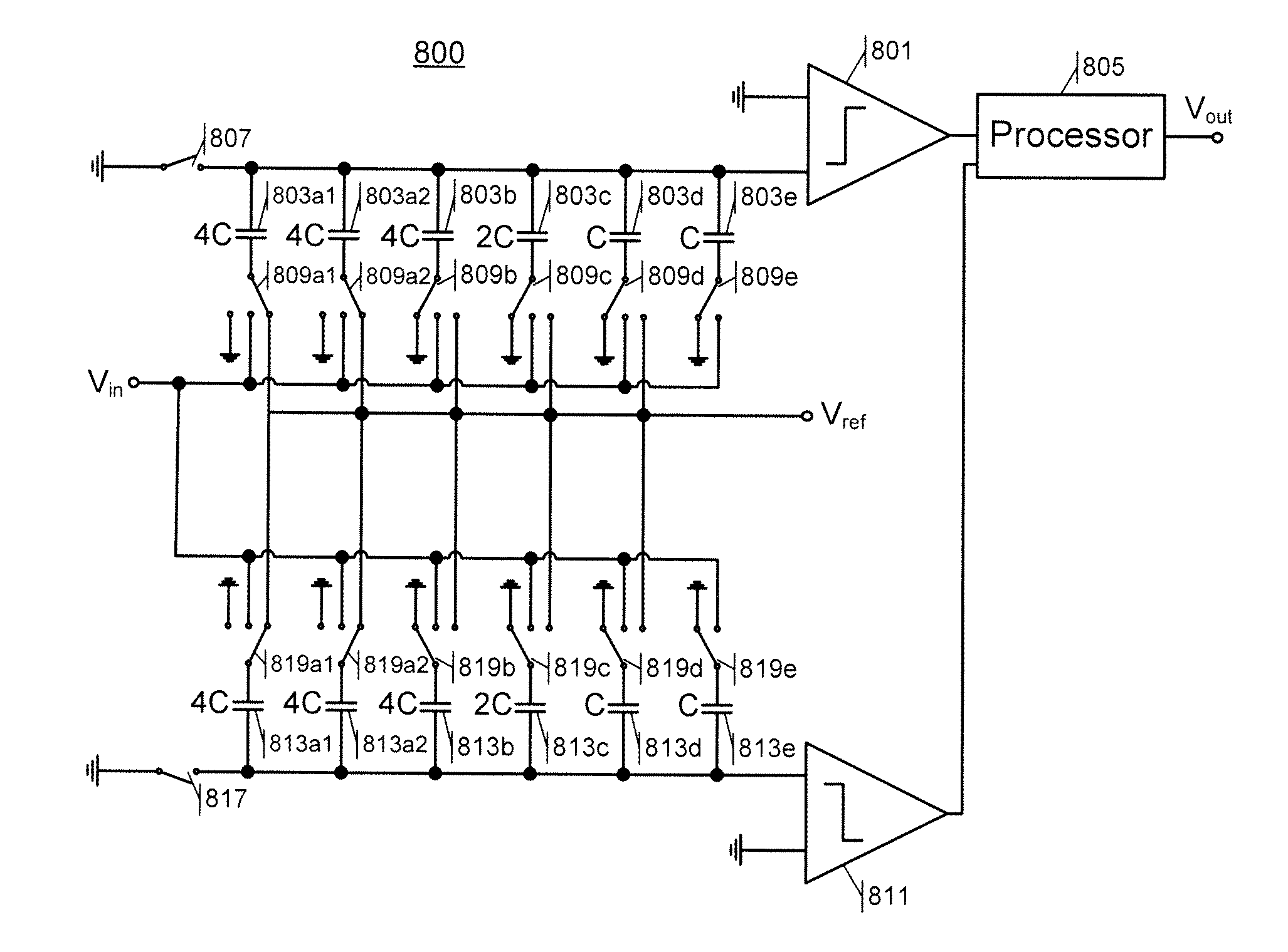 Anti-aliasing sampling circuits and analog-to-digital converter