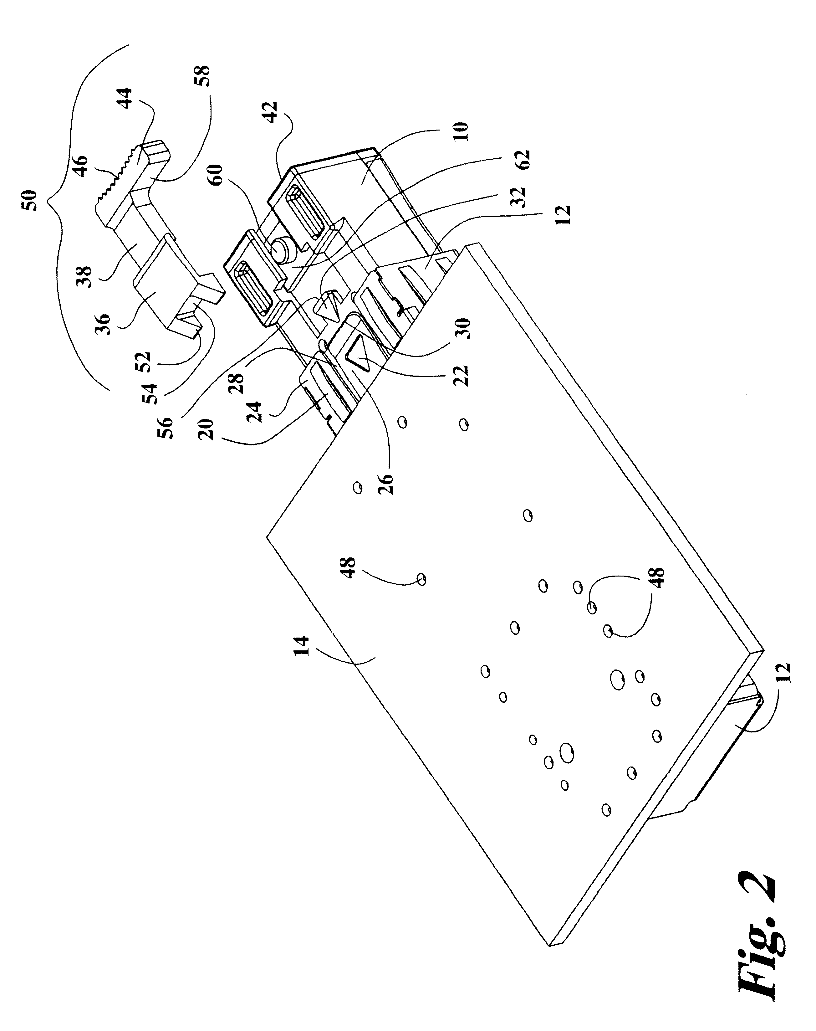 Transceiver module with extended release lever