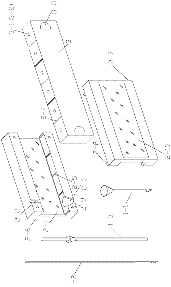 Elastic chain burst filling hemostatic puncture needle and buckle