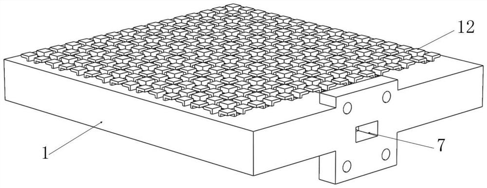 An air-filled metal planar array antenna