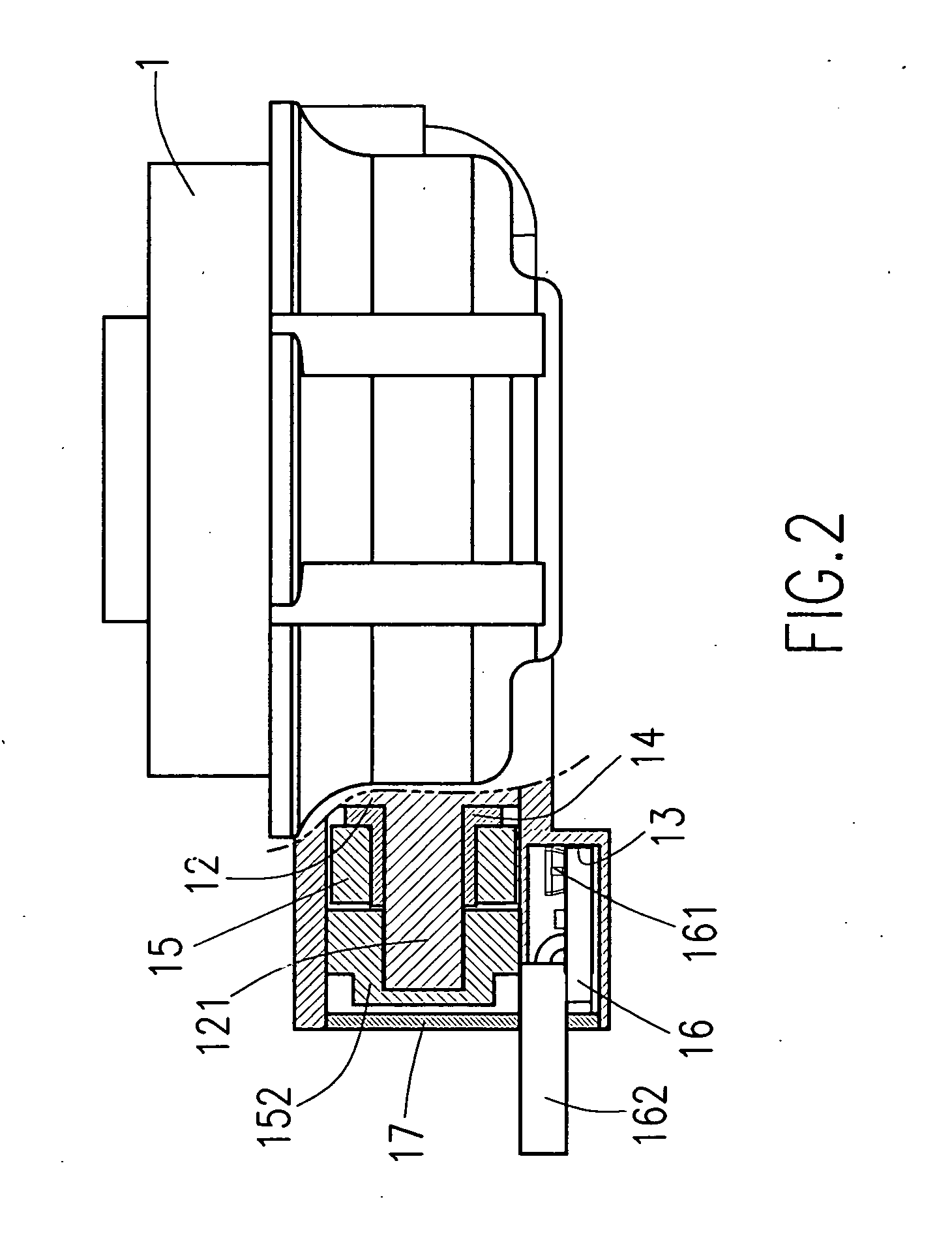 Speedometer gear output structure