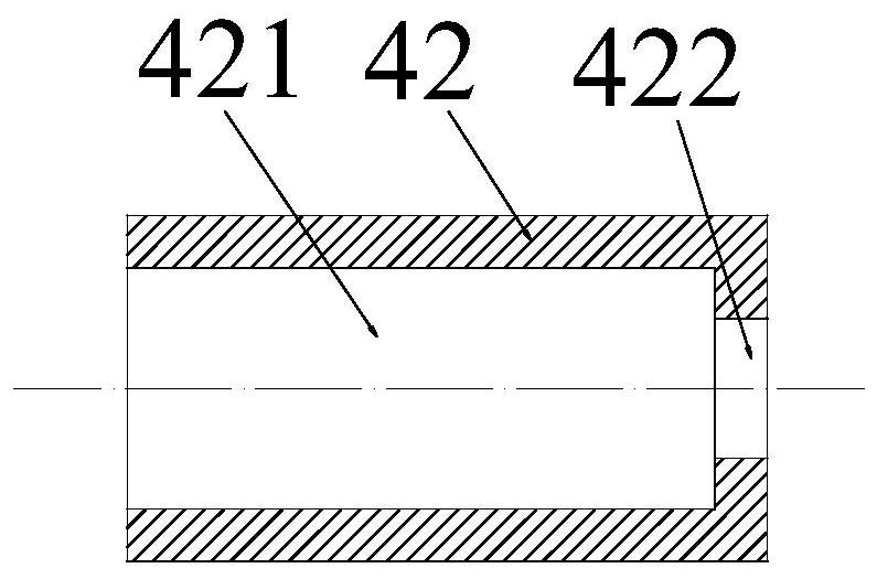 Oscillating type stirring device for liquid coating