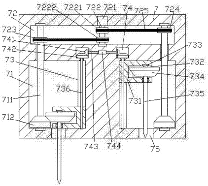 Plate punching device capable of automatically replacing drill bits