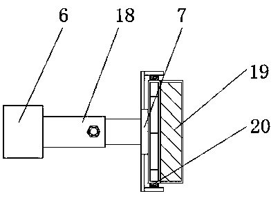 Rapid scrubbing device for cleaning doors and windows