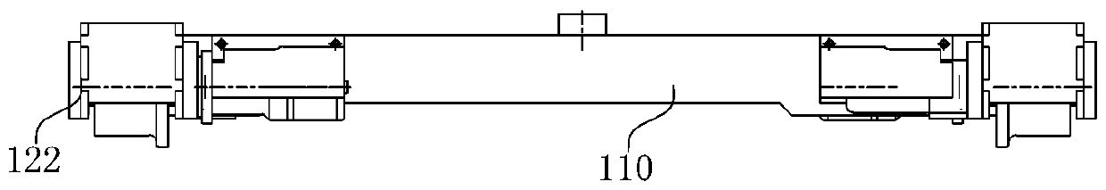 Turnout laying replacement vehicle and railway turnout laying replacement system