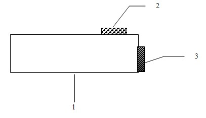 Electrolyte support single-air-chamber solid oxide fuel battery with mutually vertical electrode surfaces