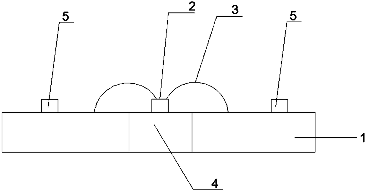 Packing structure for RF microwave power amplifier