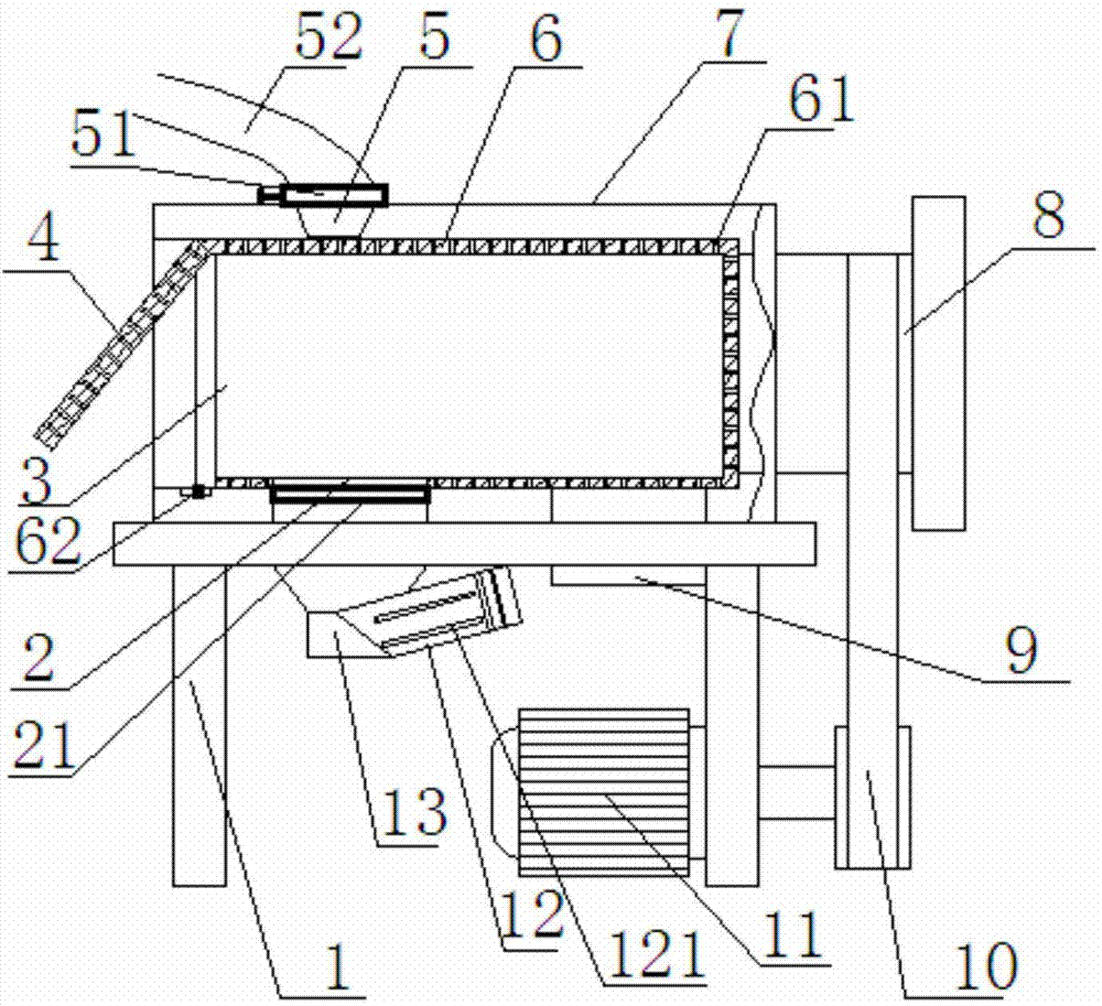 Capsule waste removing and polishing all-in-one machine