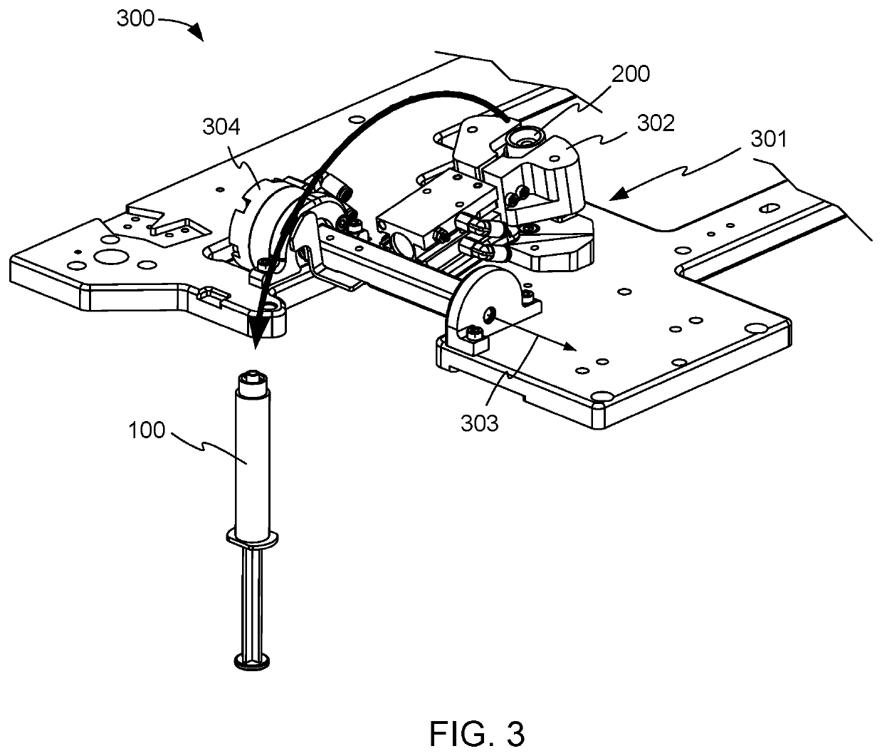 Cartridge loading system for syringe caps