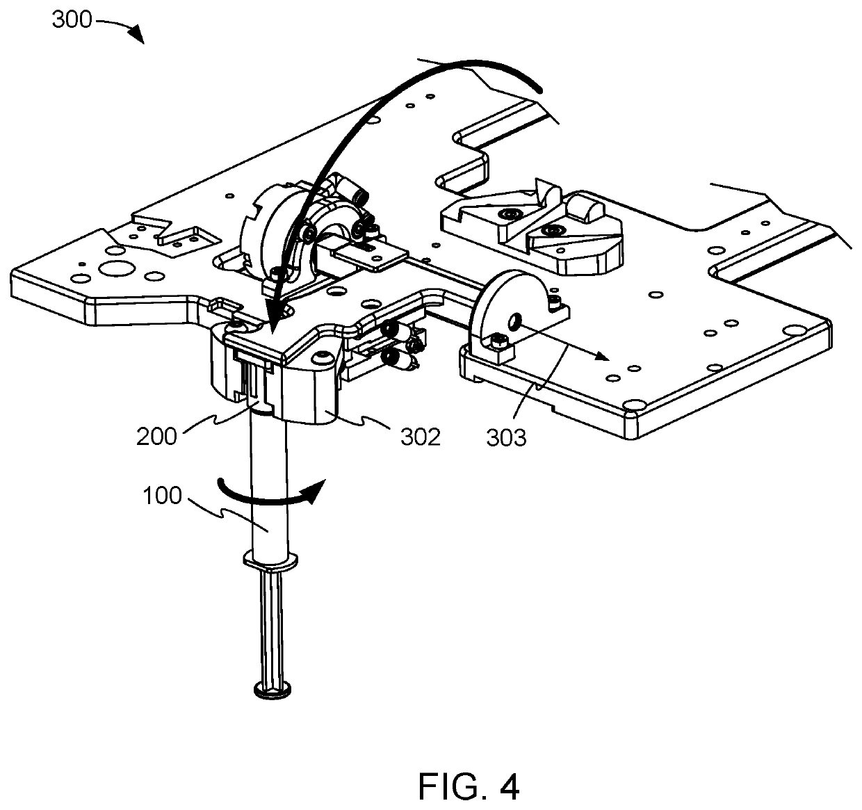 Cartridge loading system for syringe caps