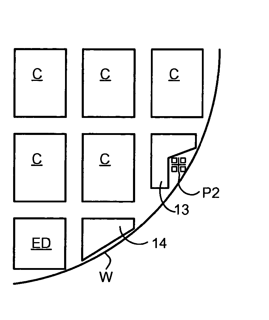 Method of manufacturing a device, device manufactured thereby, computer program and lithographic apparatus