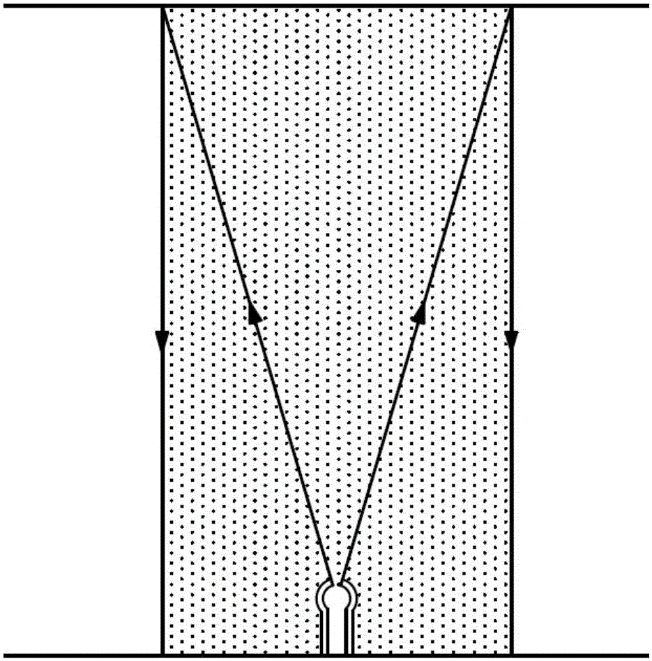 Water curtain separation system for fire source separation and purpose