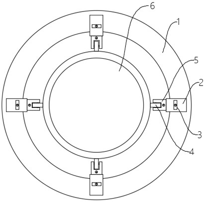 Sliding hanging ring for curtain rod