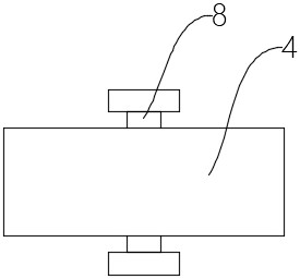 Sliding hanging ring for curtain rod