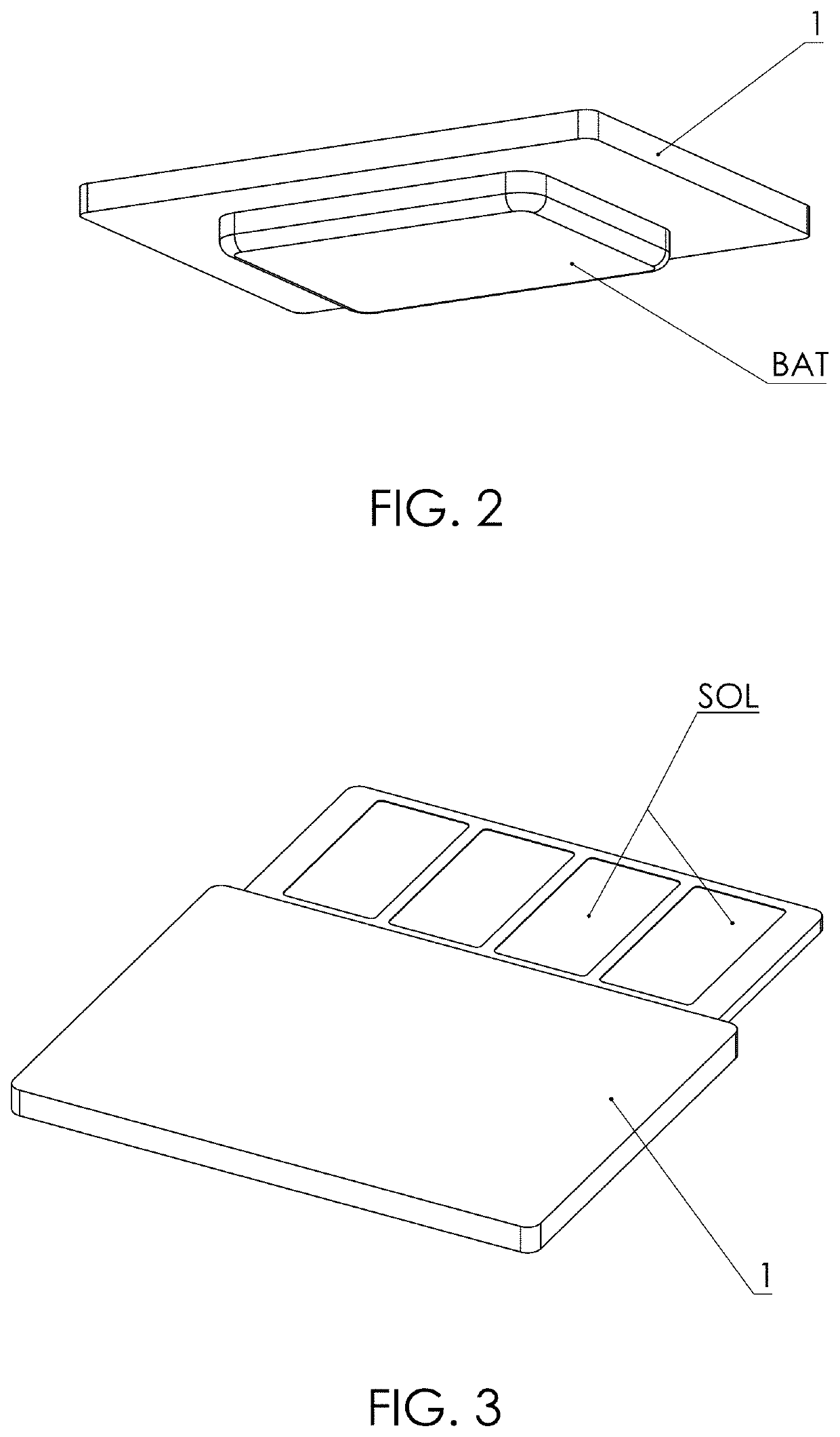 Mobile furniture panel