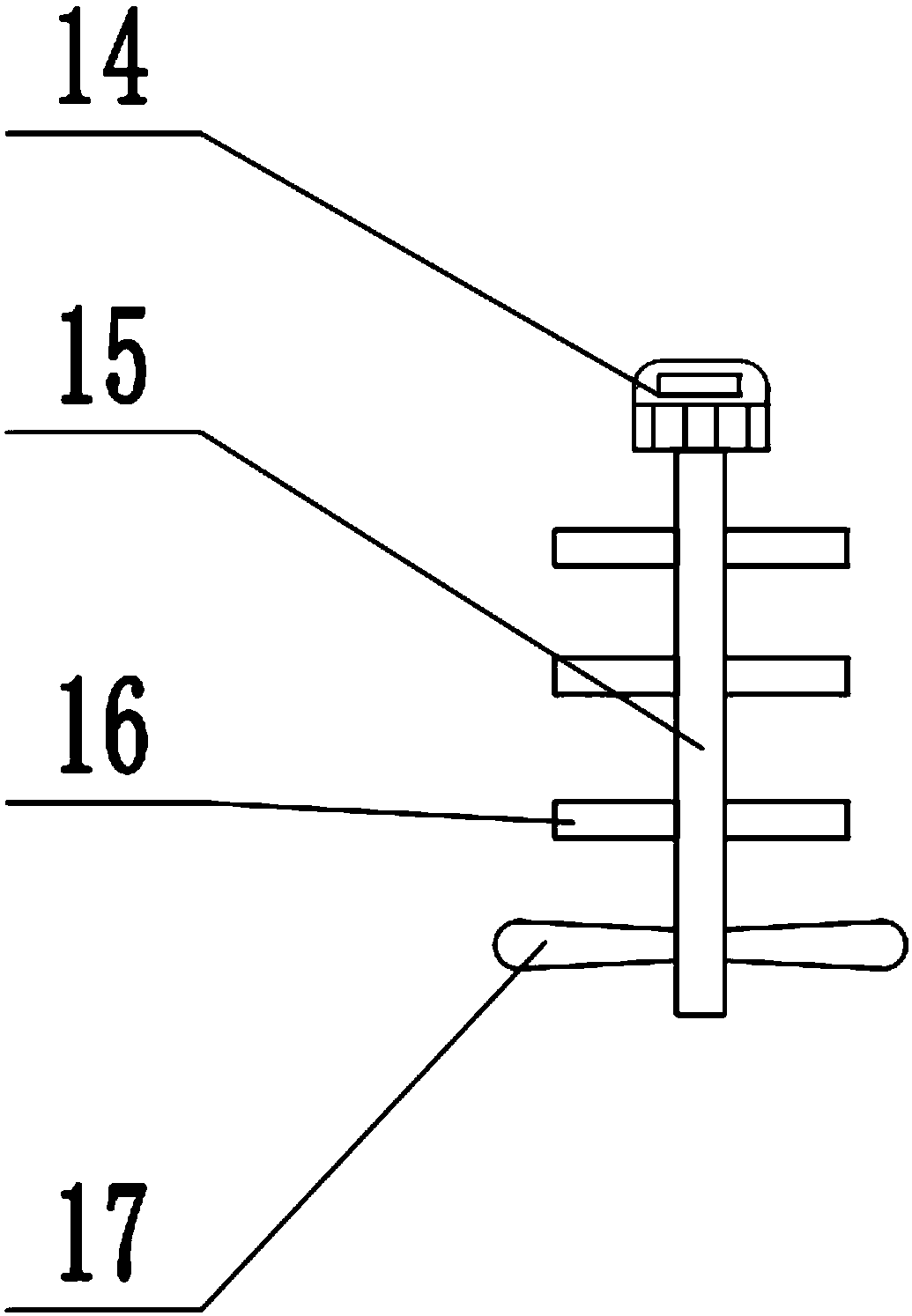 Garden chemical-spraying cart