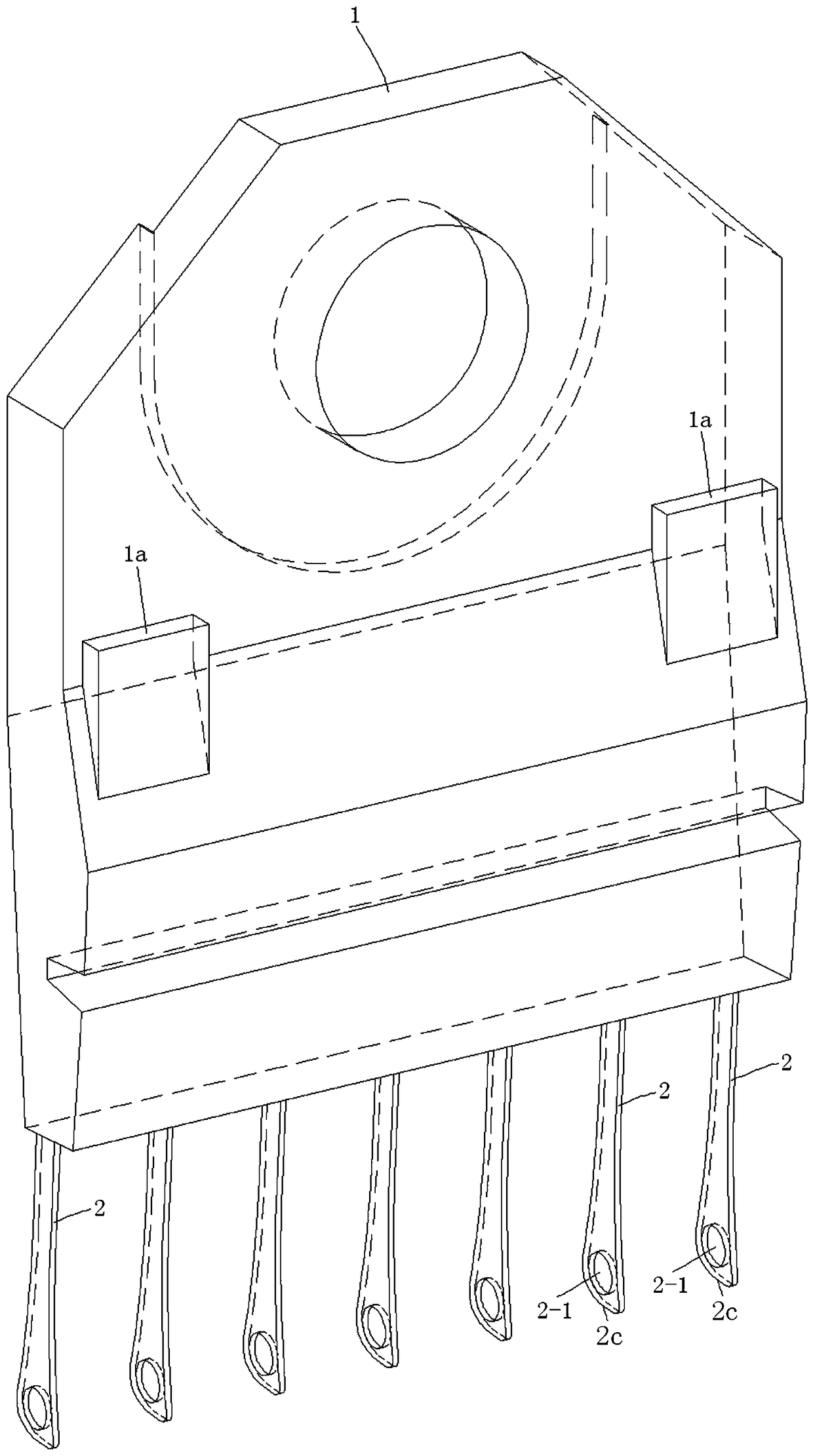 Dropped stitch prevention guide needle block for warp knitting machine