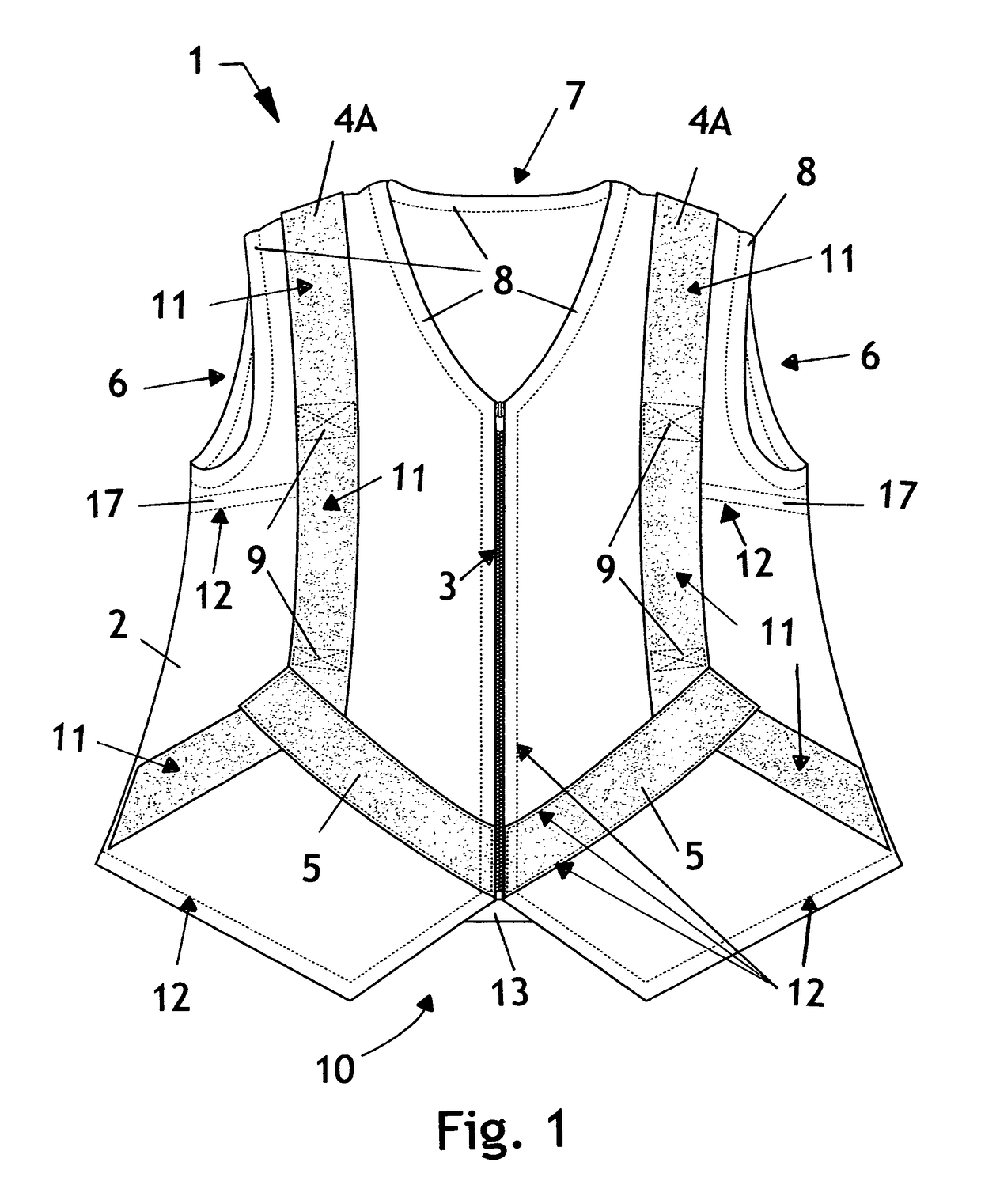 Manual transfer vest