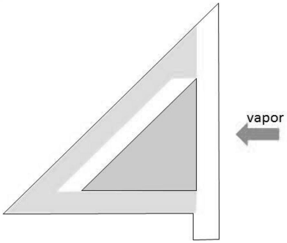 A kind of triangular chiral structure and preparation method thereof