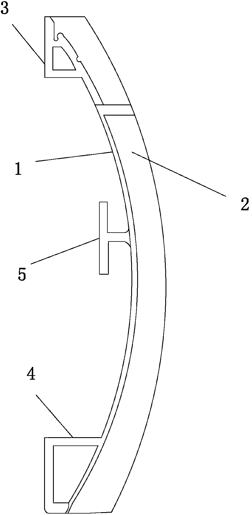 Air conditioning air deflector and manufacturing method of same